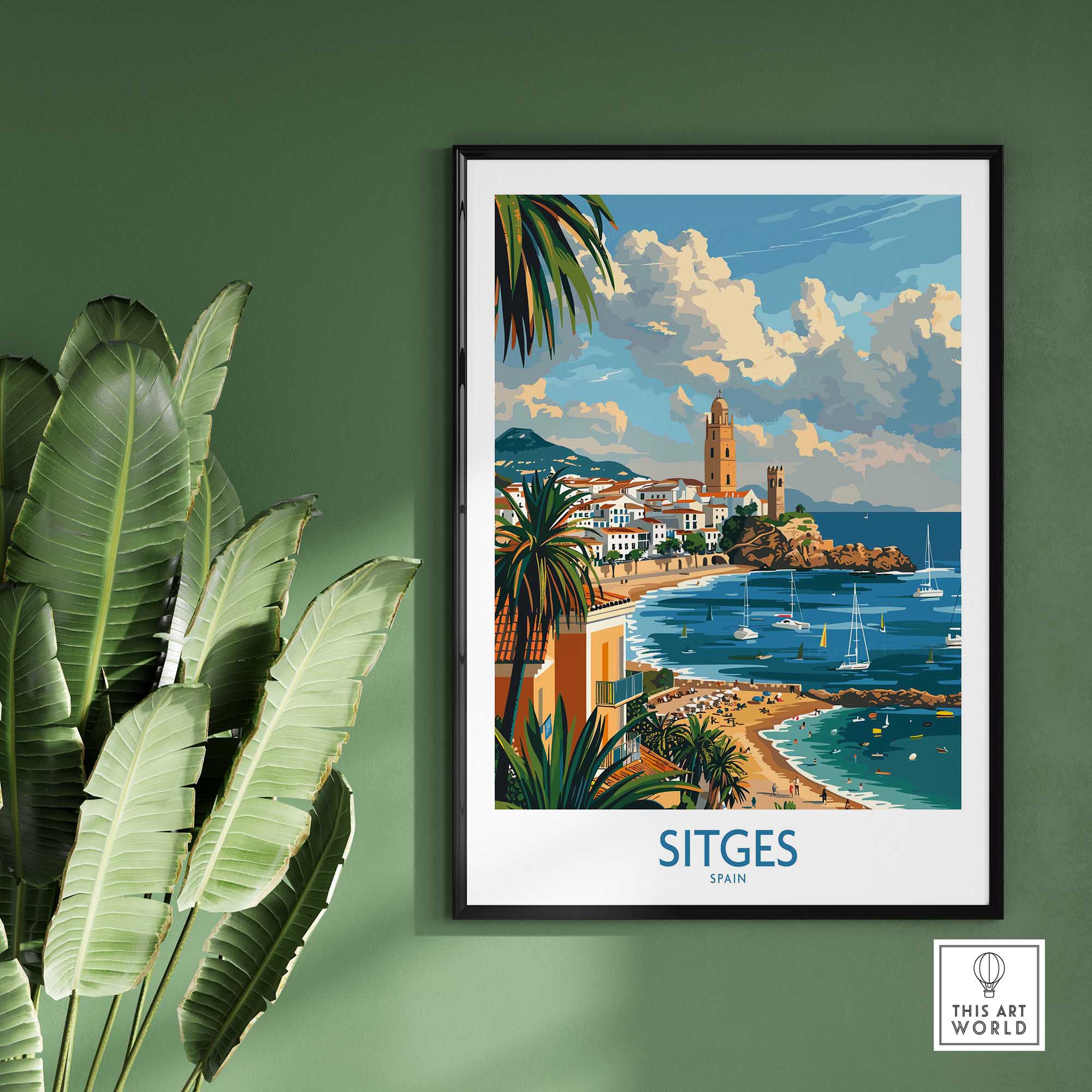 Sitges Print-This Art World