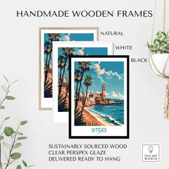 Sitges Spain Poster-This Art World