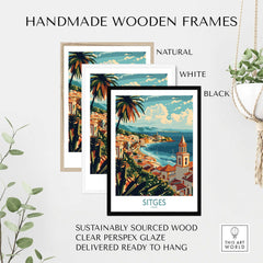 Sitges Travel Poster-This Art World