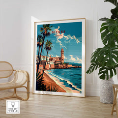 Sitges Travel Print Spain-This Art World