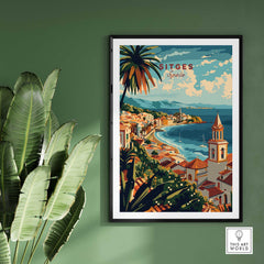 Sitges Wall Art Print-This Art World