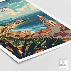 Sitges Wall Art Print-This Art World
