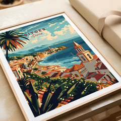 Sitges Wall Art Print-This Art World