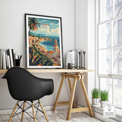 Sitges Wall Art Print-This Art World