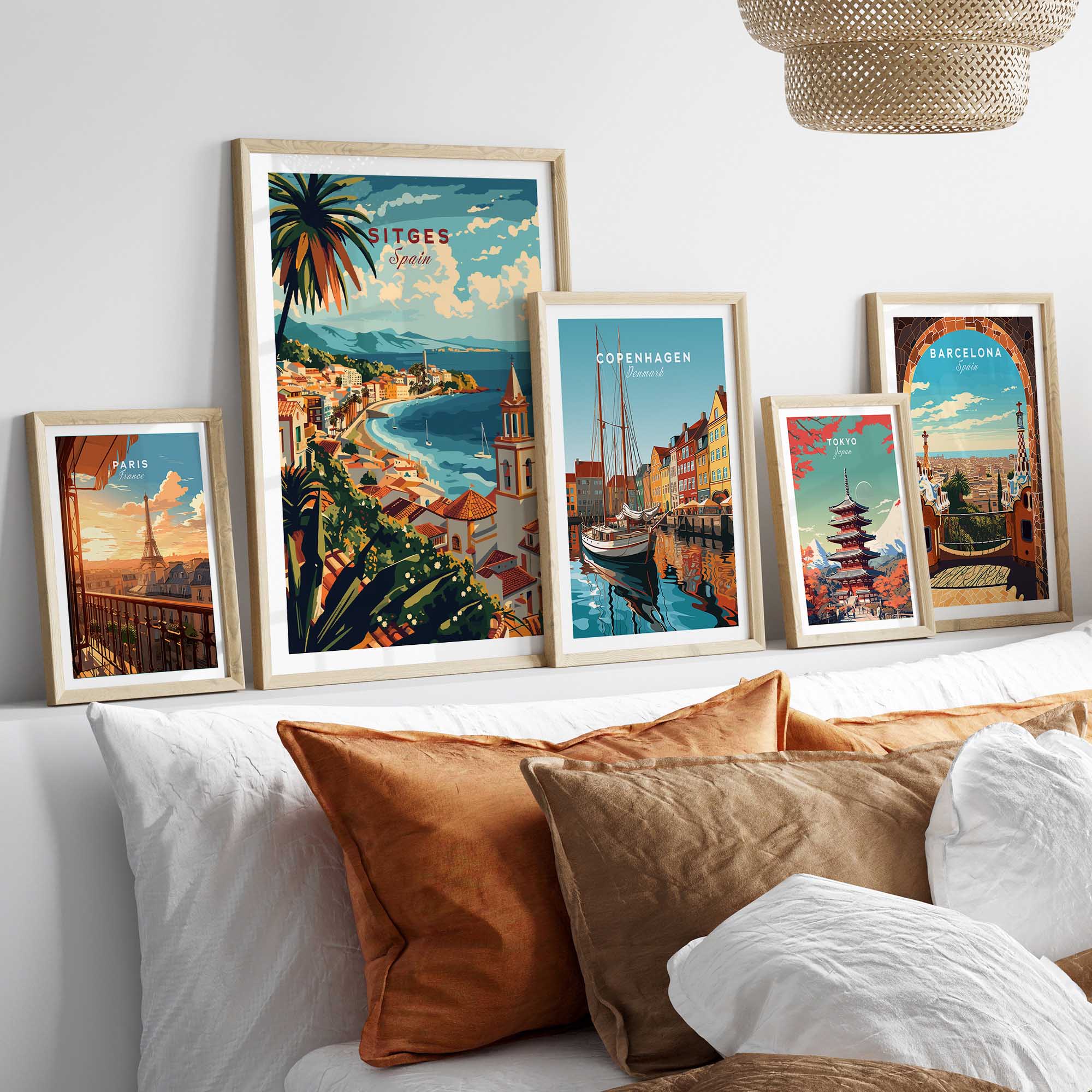Sitges Wall Art Print-This Art World