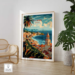 Sitges Wall Art Print-This Art World