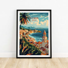 Sitges Wall Art Print-This Art World