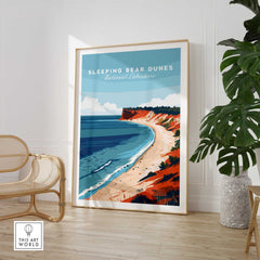Sleeping Bear Dunes Print - National Lakeshore-This Art World