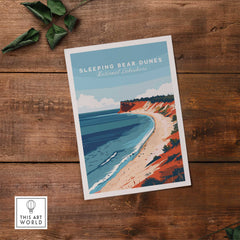 Sleeping Bear Dunes Print - National Lakeshore-This Art World