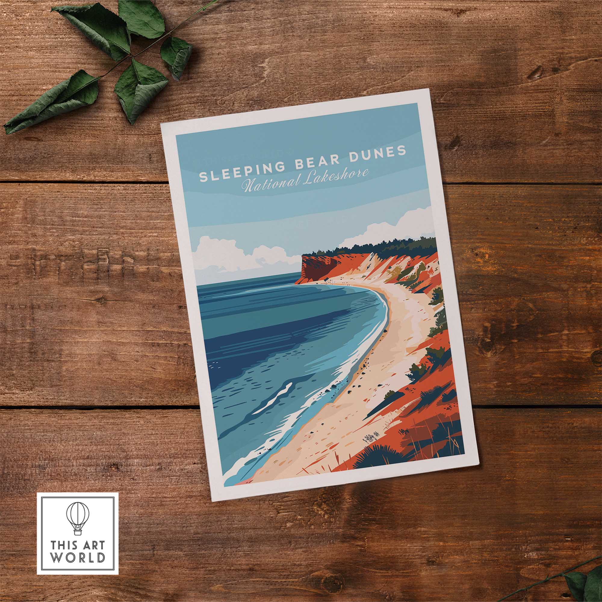Sleeping Bear Dunes Print - National Lakeshore-This Art World
