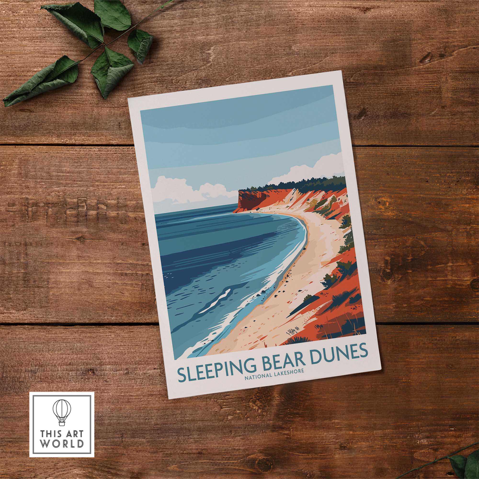 Sleeping Bear Dunes Print - National Lakeshore-This Art World