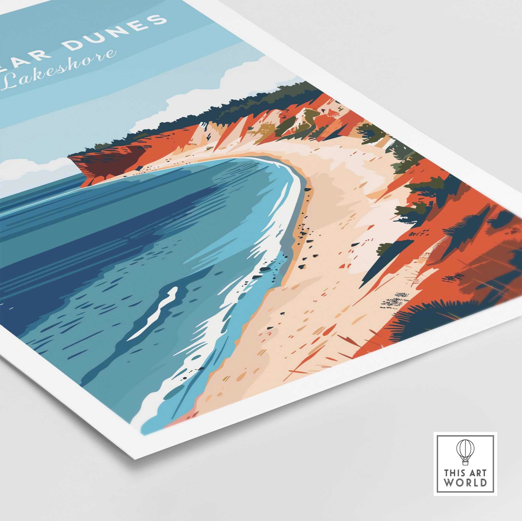 Sleeping Bear Dunes Print - National Lakeshore-This Art World