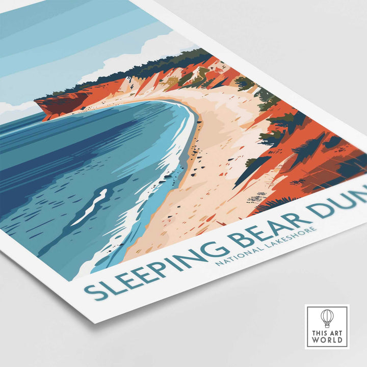 Sleeping Bear Dunes Print - National Lakeshore-This Art World