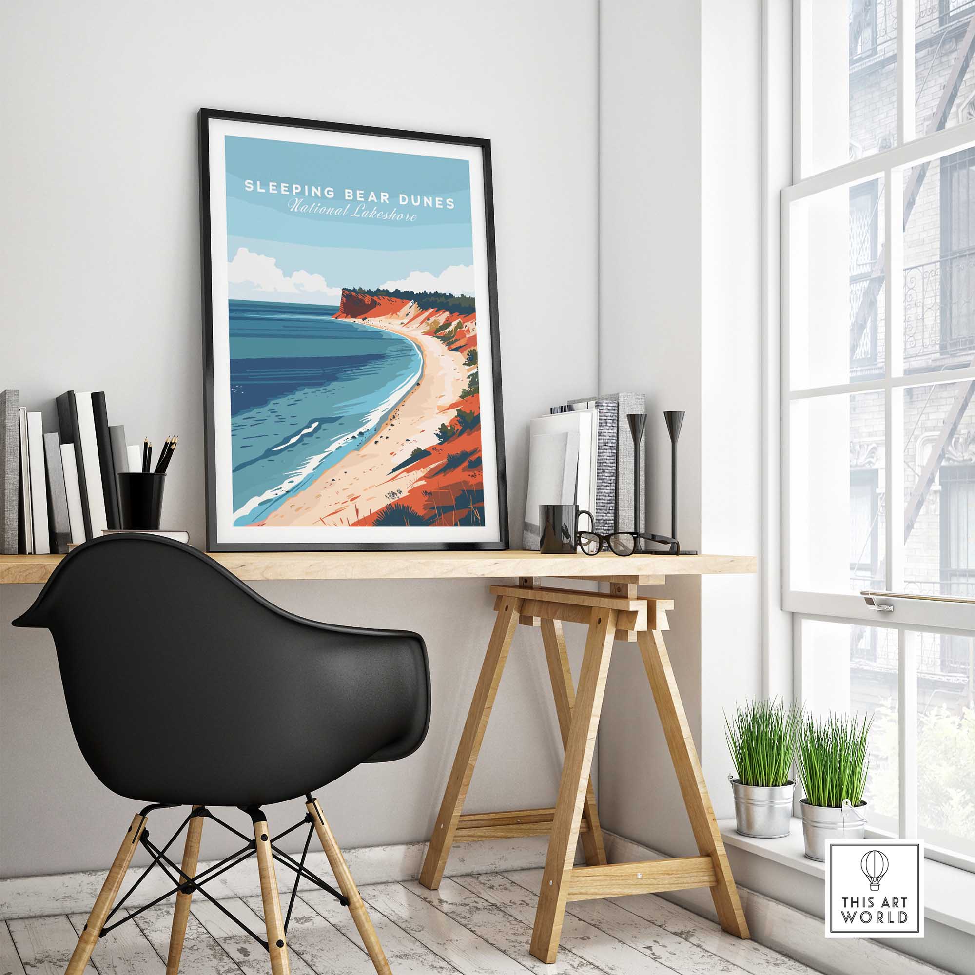 Sleeping Bear Dunes Print - National Lakeshore-This Art World