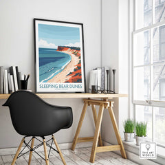 Sleeping Bear Dunes Print - National Lakeshore-This Art World