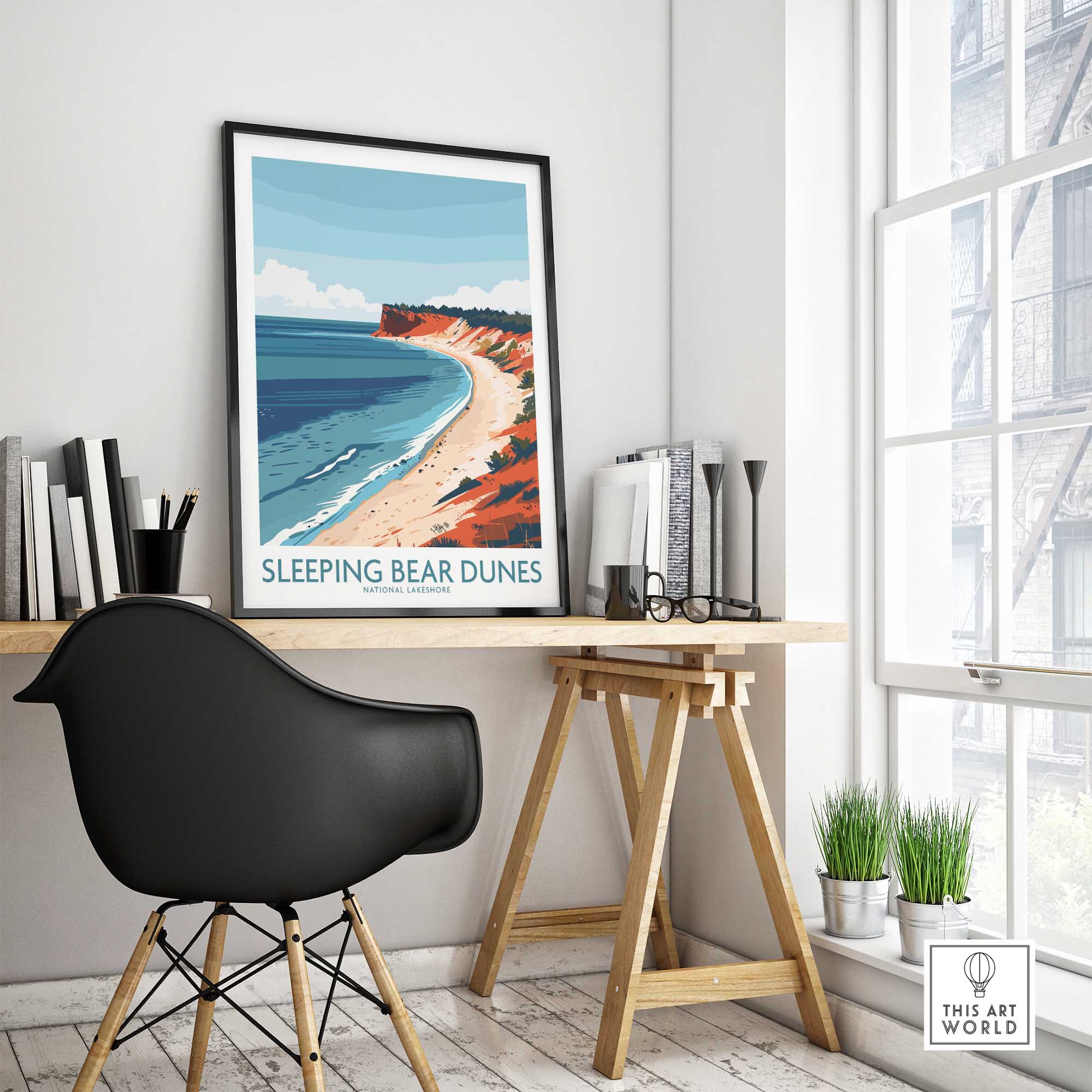Sleeping Bear Dunes Print - National Lakeshore-This Art World