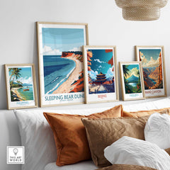 Sleeping Bear Dunes Print - National Lakeshore-This Art World