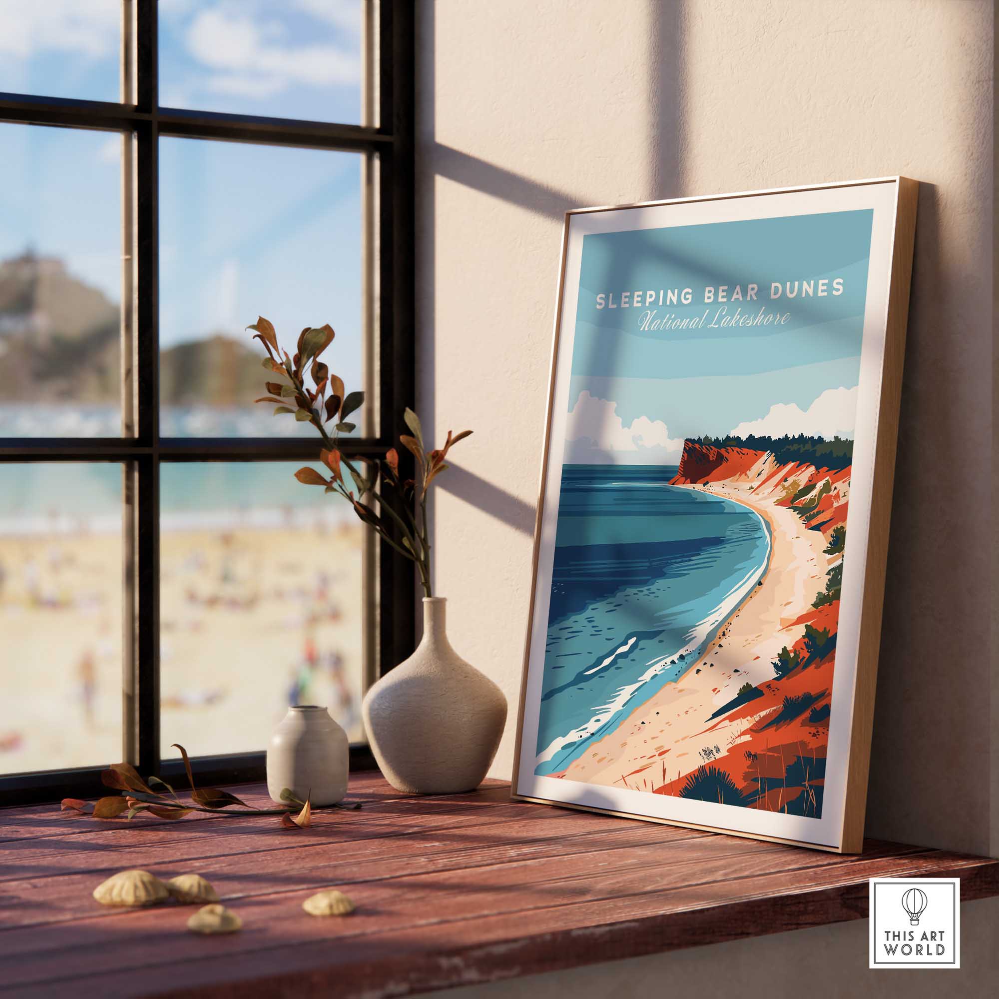 Sleeping Bear Dunes Print - National Lakeshore-This Art World