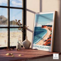 Sleeping Bear Dunes Print - National Lakeshore-This Art World