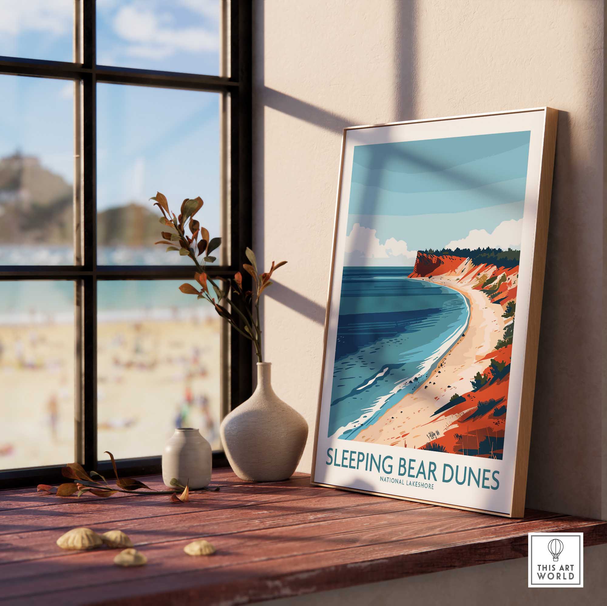Sleeping Bear Dunes Print - National Lakeshore-This Art World