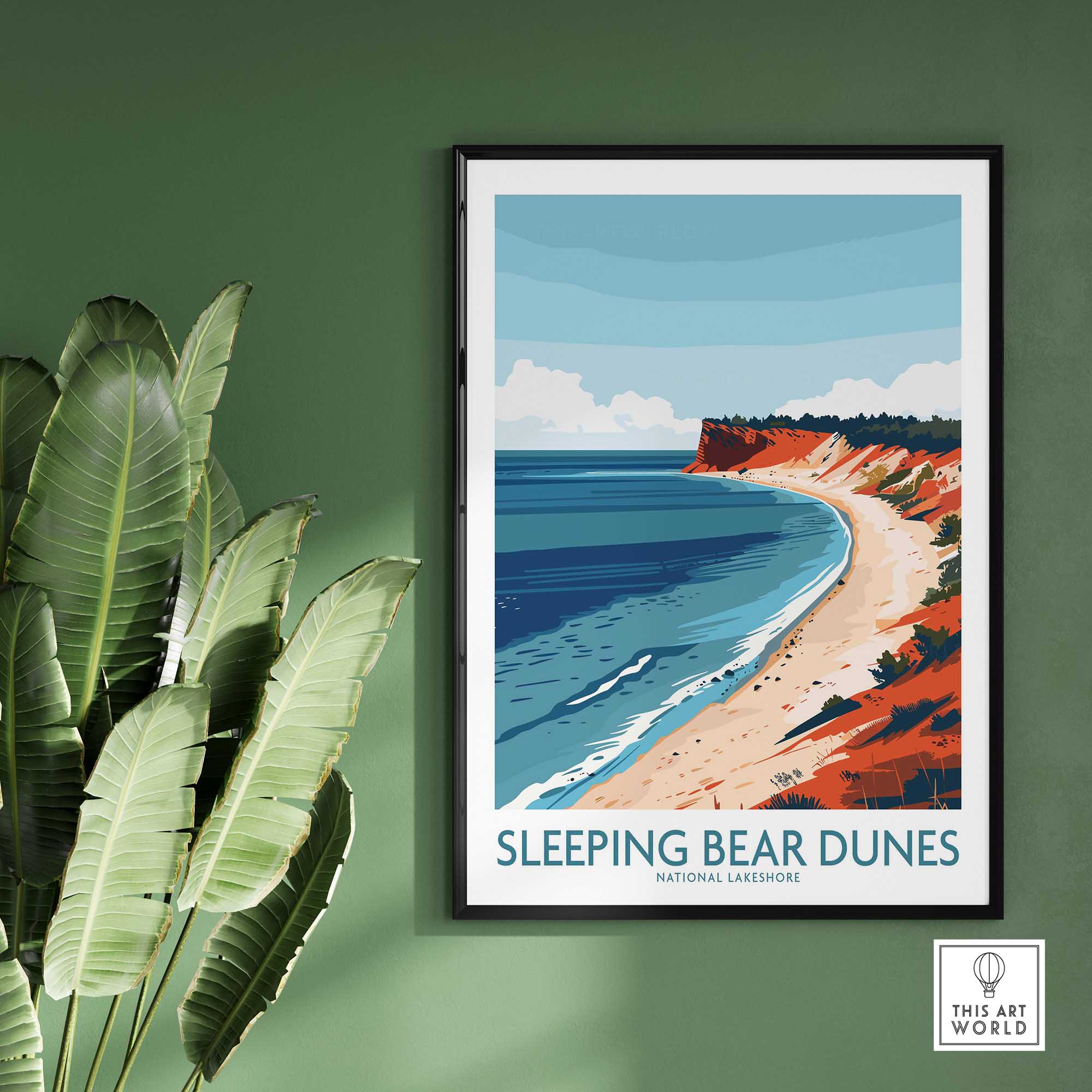 Sleeping Bear Dunes Print - National Lakeshore-This Art World