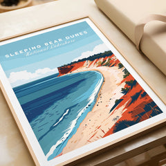Sleeping Bear Dunes Print - National Lakeshore-This Art World