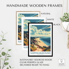 Sleeping Bear Dunes Travel Print-This Art World