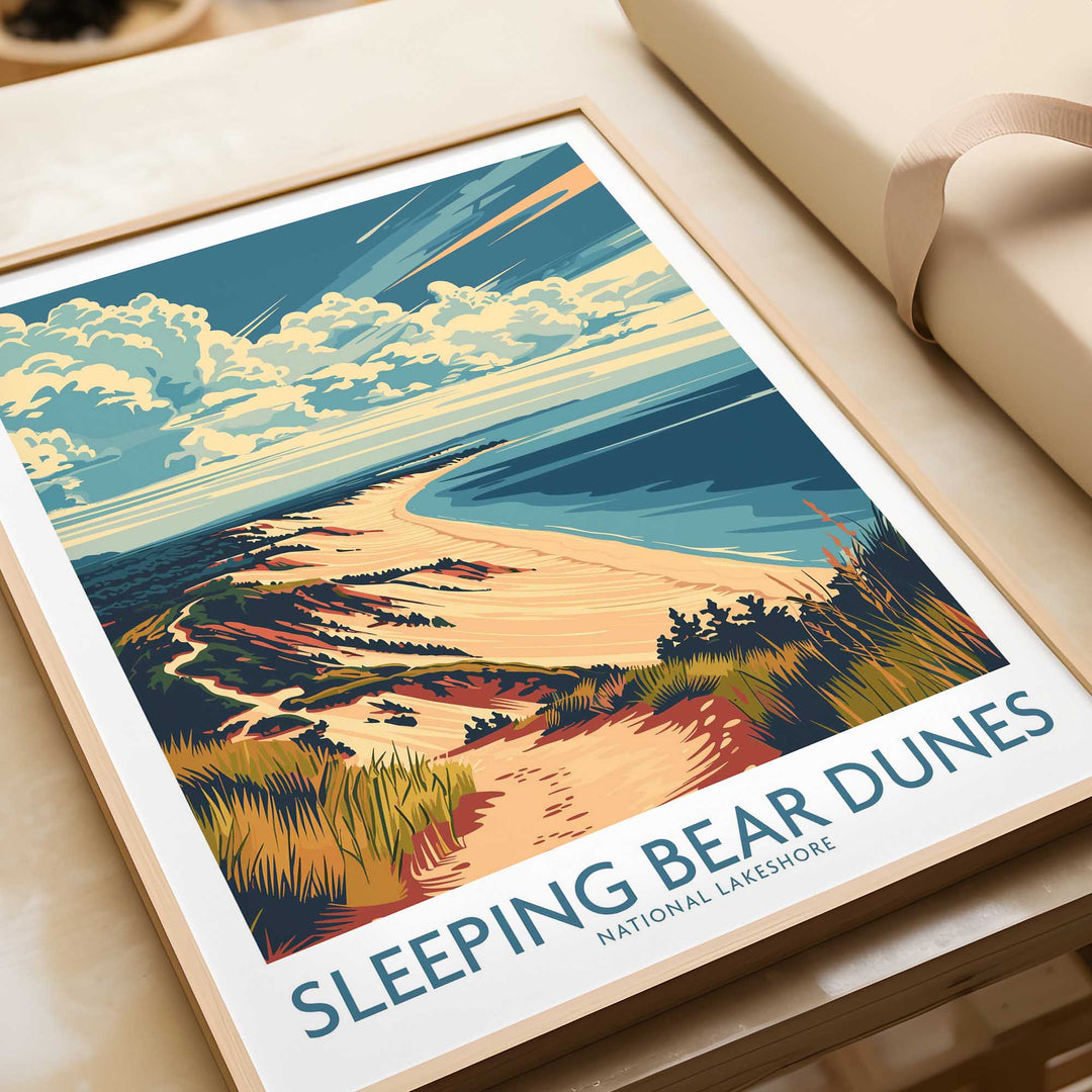 Sleeping Bear Dunes Travel Print-This Art World