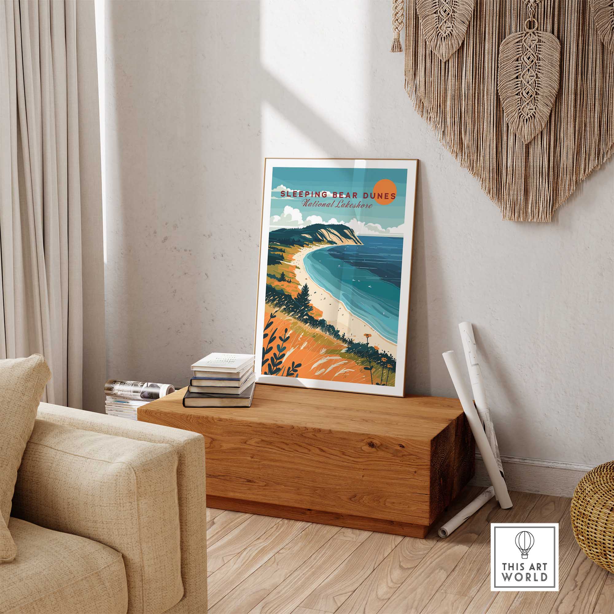 Sleeping Bear Dunes Wall Art-This Art World