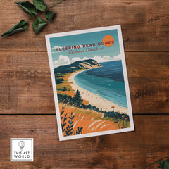 Sleeping Bear Dunes Wall Art-This Art World