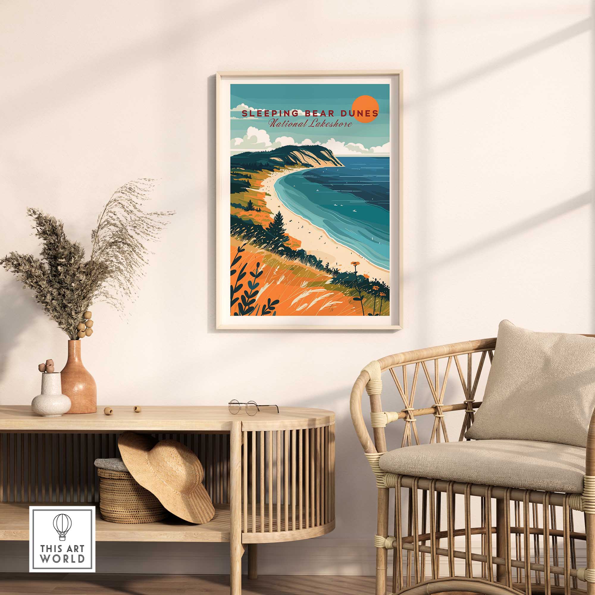 Sleeping Bear Dunes Wall Art-This Art World