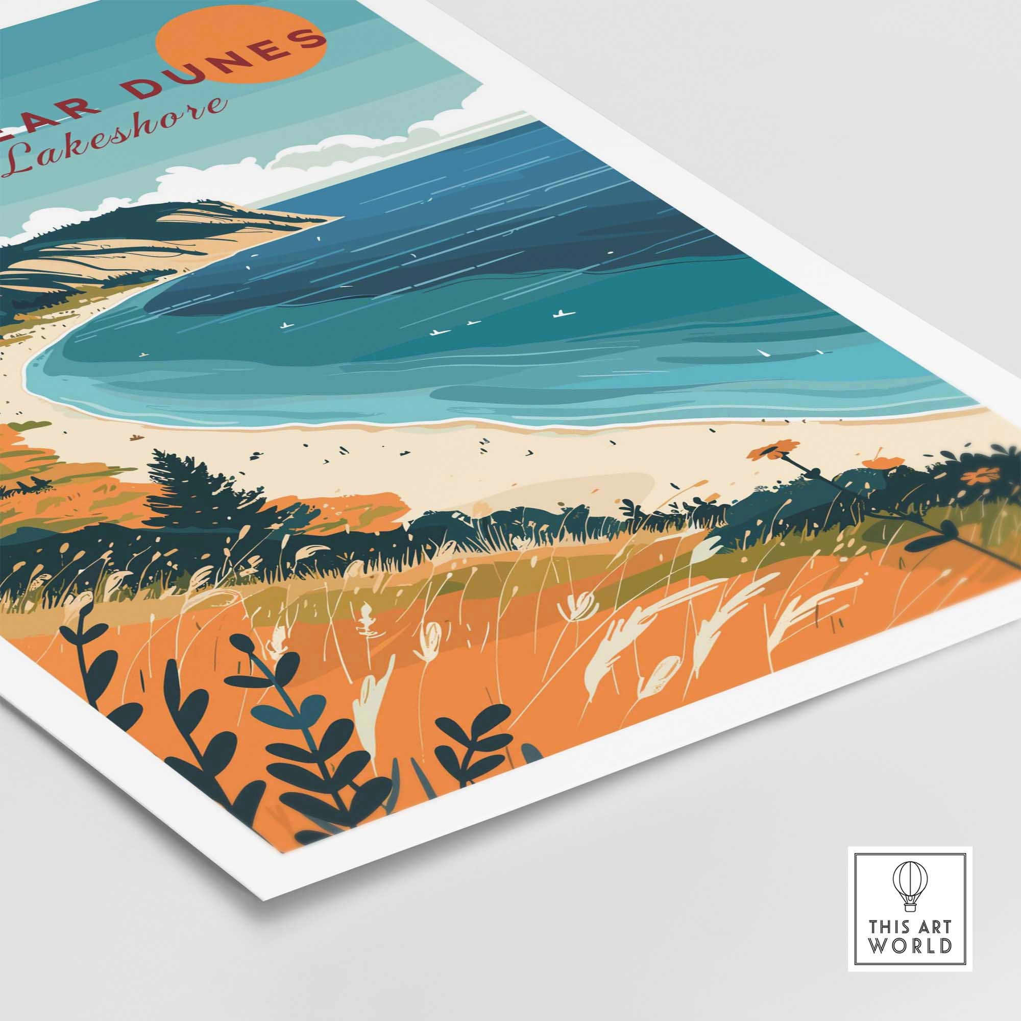 Sleeping Bear Dunes Wall Art-This Art World
