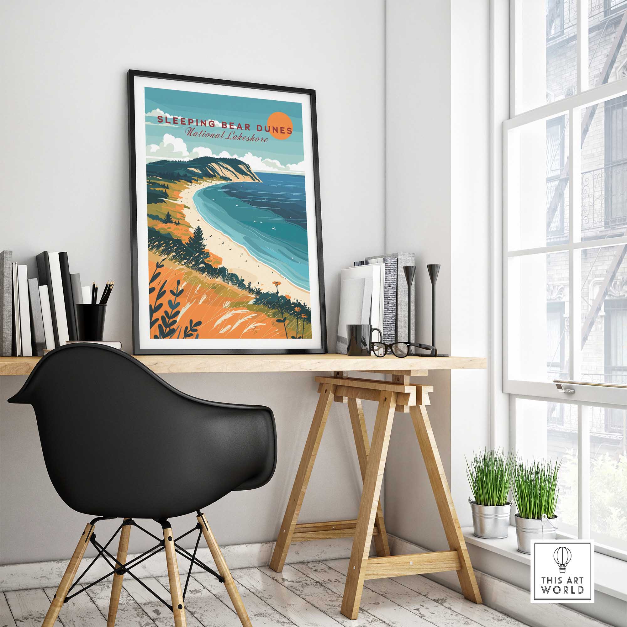 Sleeping Bear Dunes Wall Art-This Art World