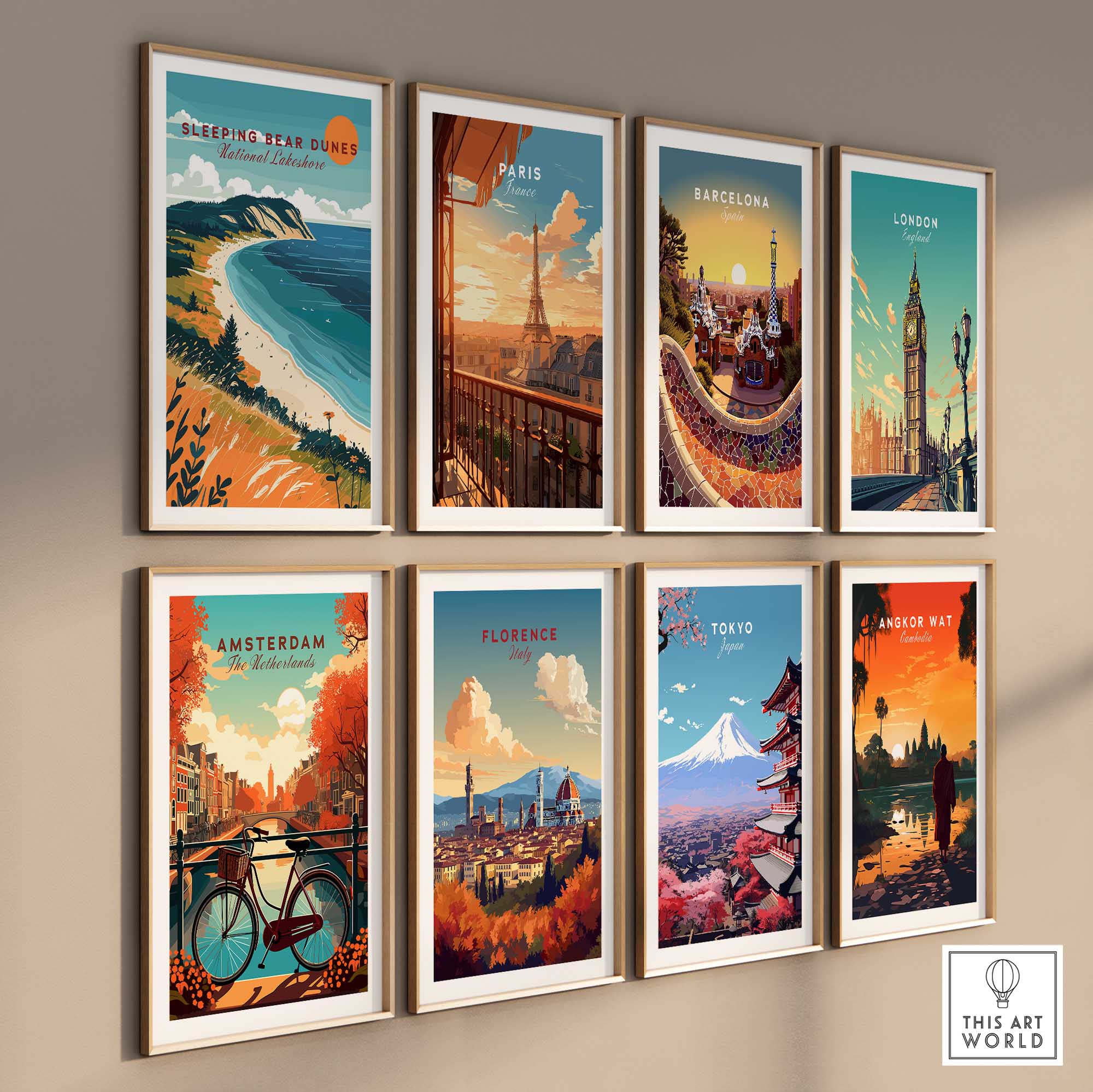 Sleeping Bear Dunes Wall Art-This Art World
