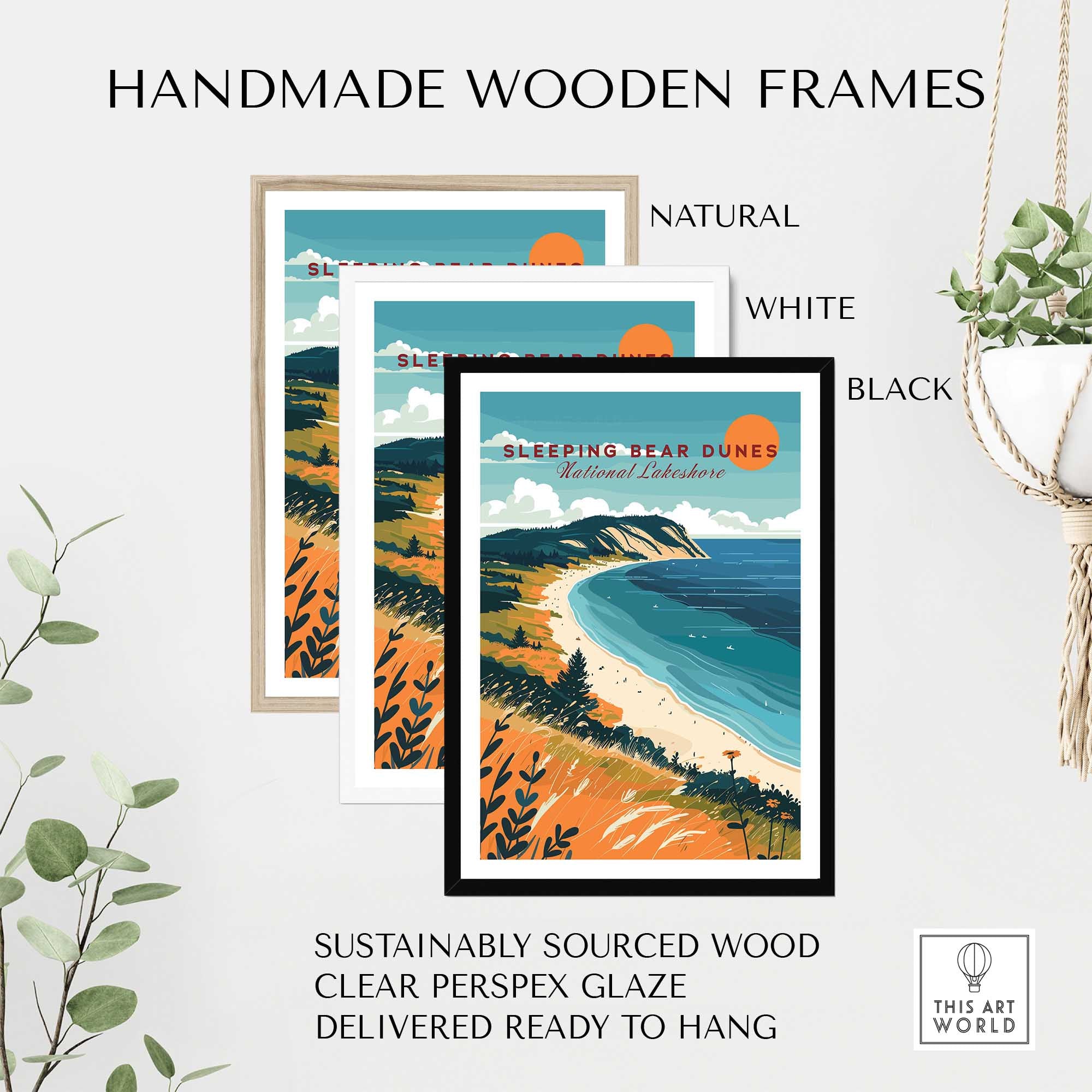 Sleeping Bear Dunes Wall Art-This Art World