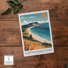 Sleeping Bear Dunes Wall Art Print-This Art World