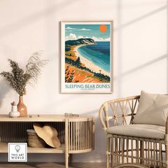 Sleeping Bear Dunes Wall Art Print-This Art World