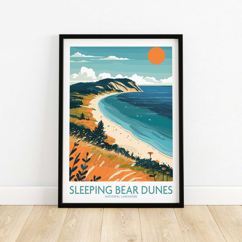 Sleeping Bear Dunes Wall Art Print-This Art World