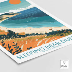 Sleeping Bear Dunes Wall Art Print-This Art World
