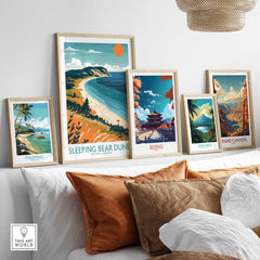 Sleeping Bear Dunes Wall Art Print-This Art World