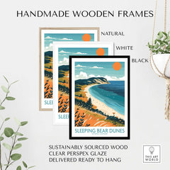 Sleeping Bear Dunes Wall Art Print-This Art World
