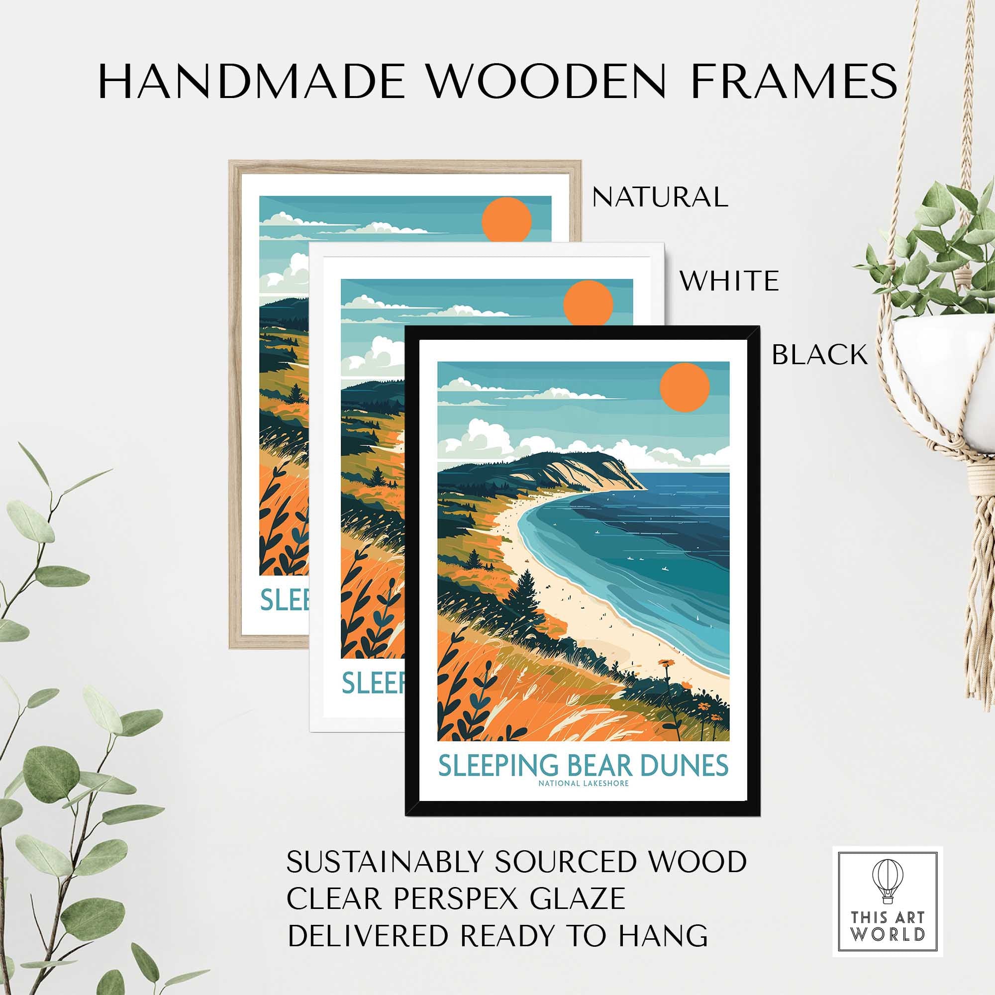 Sleeping Bear Dunes Wall Art Print-This Art World