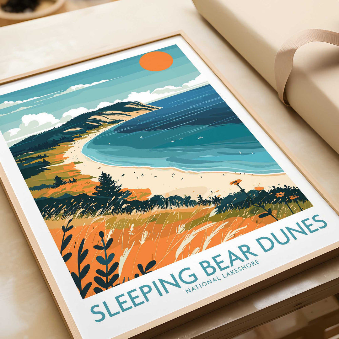Sleeping Bear Dunes Wall Art Print-This Art World