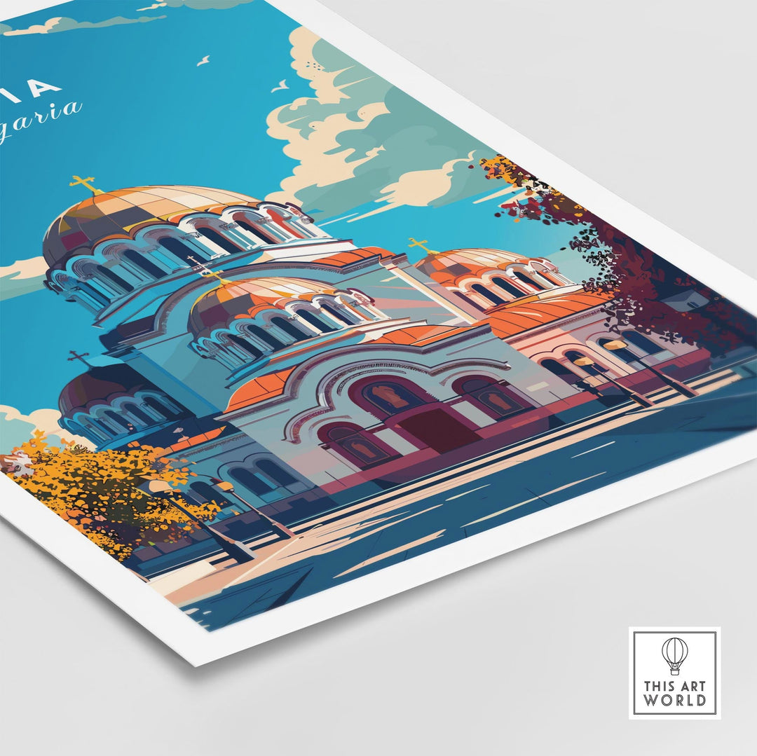 Sofia Travel Print - Bulgaria