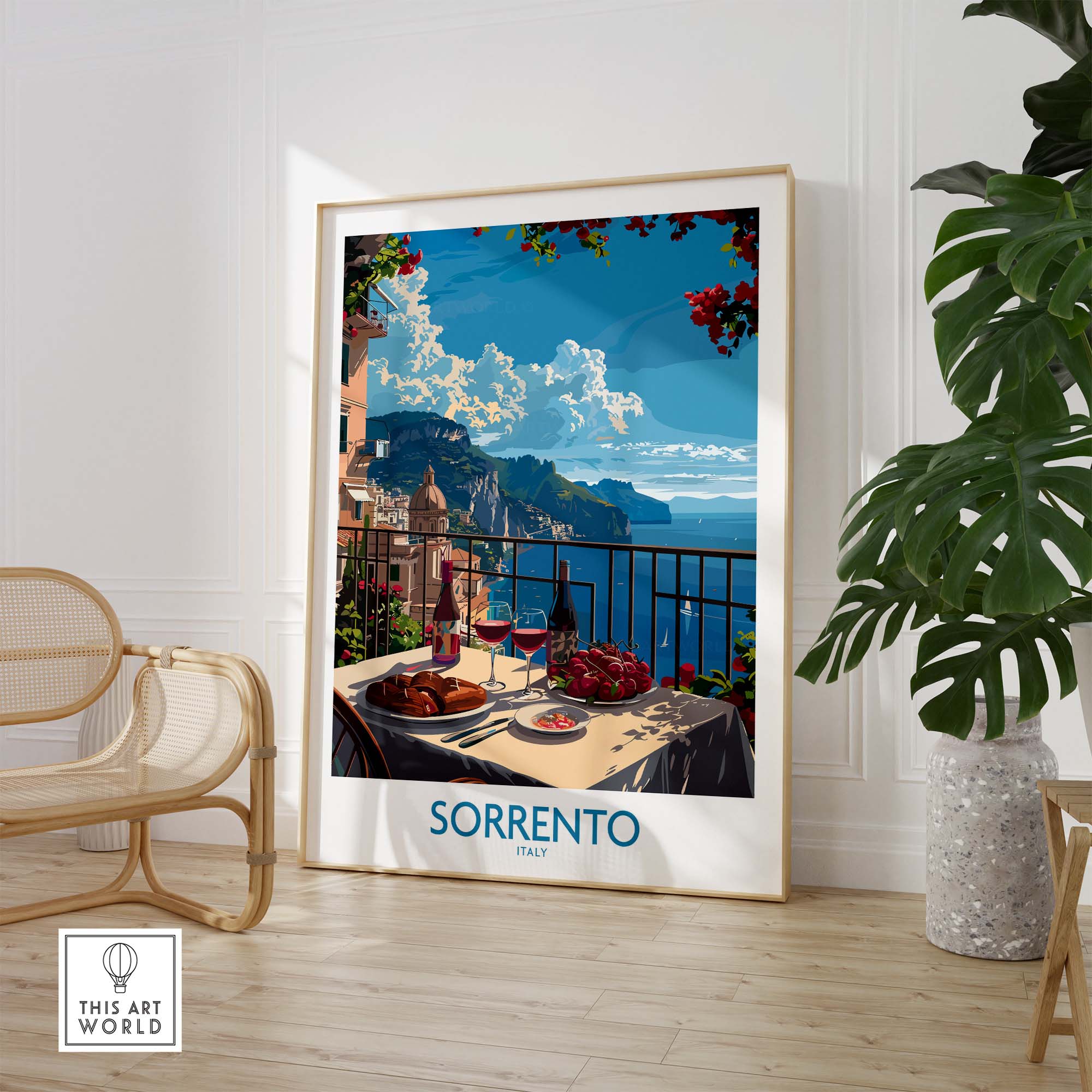 Sorrento Travel Poster