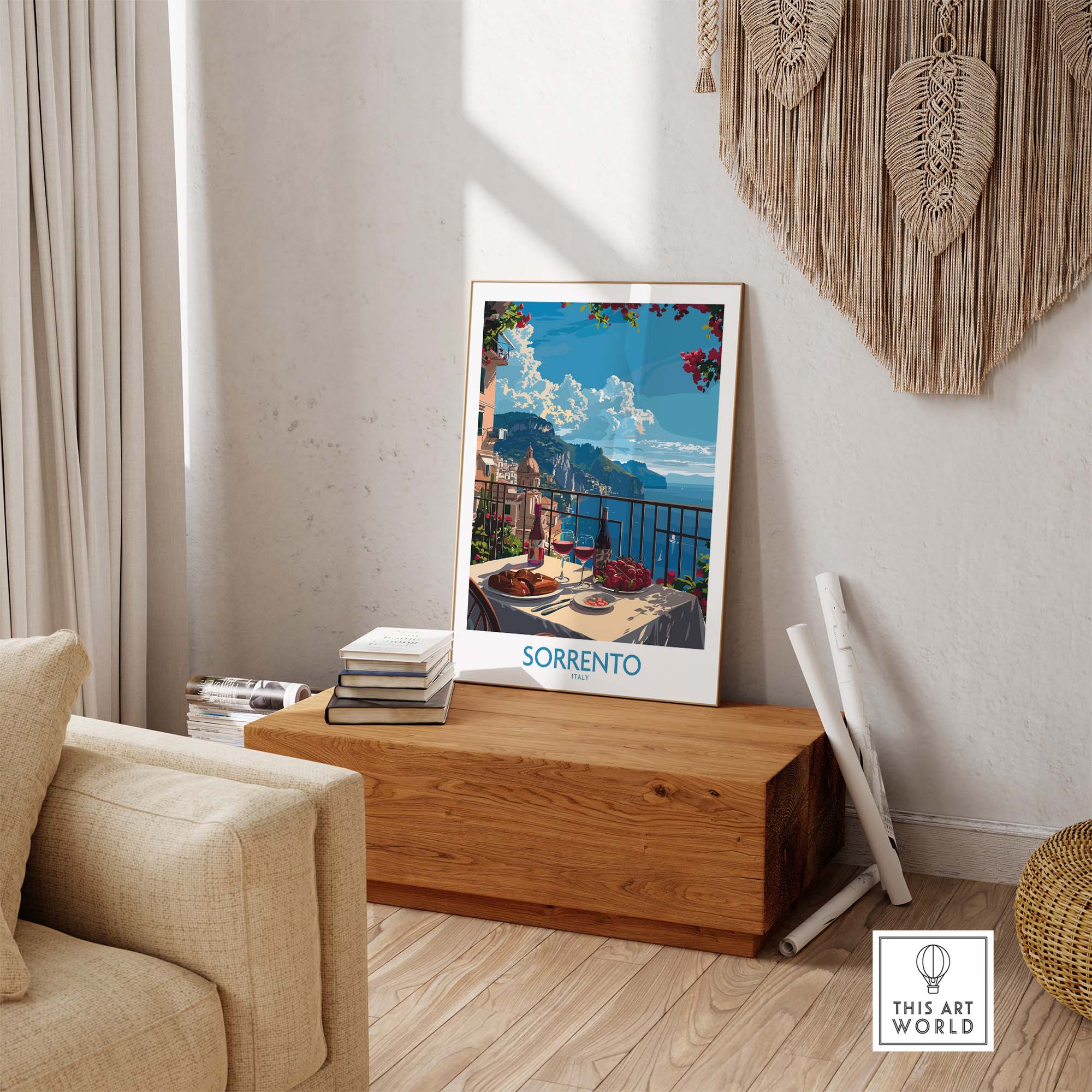 Sorrento Travel Poster