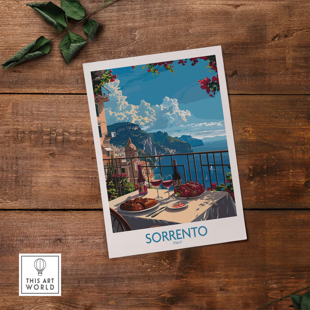 Sorrento Travel Poster