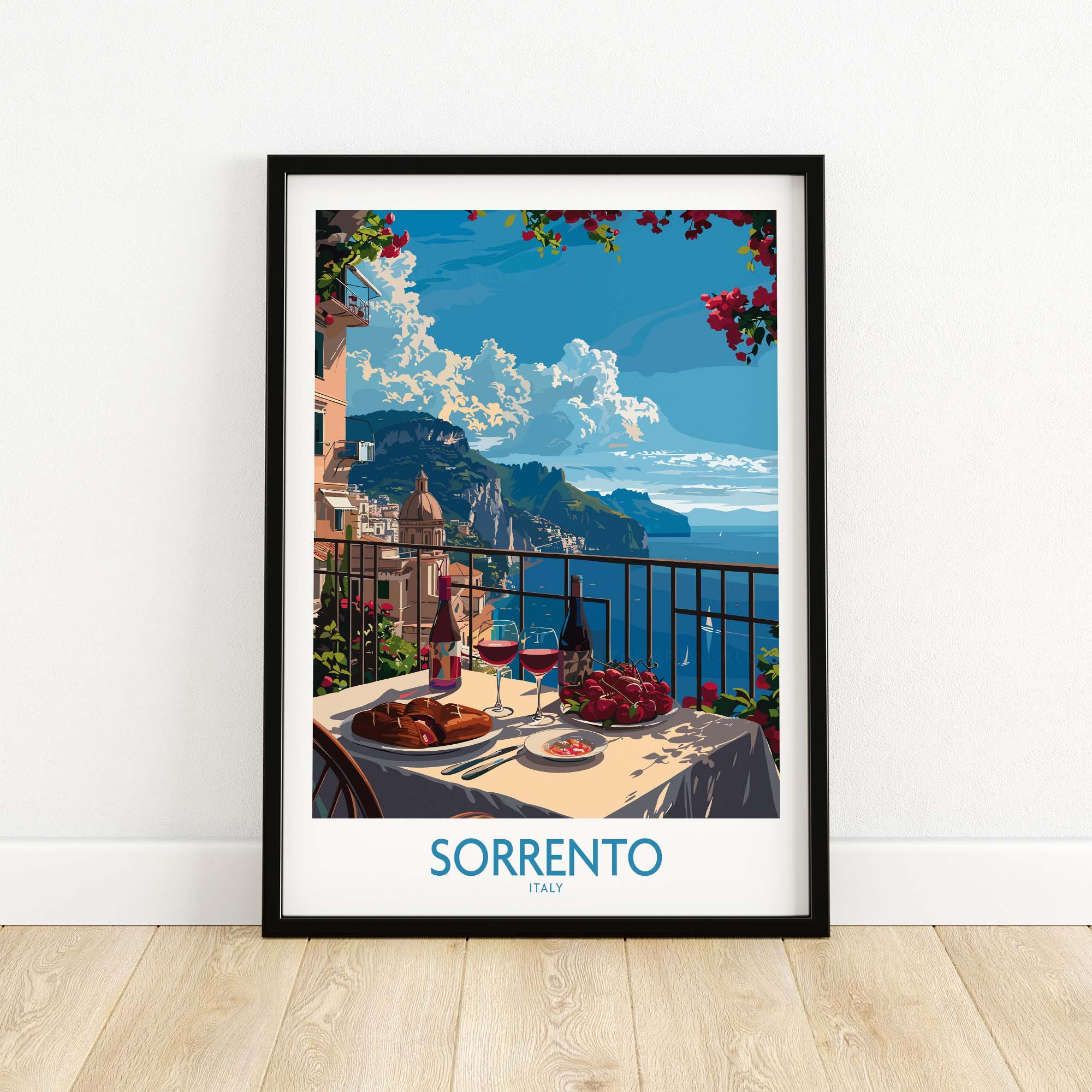 Sorrento Travel Poster