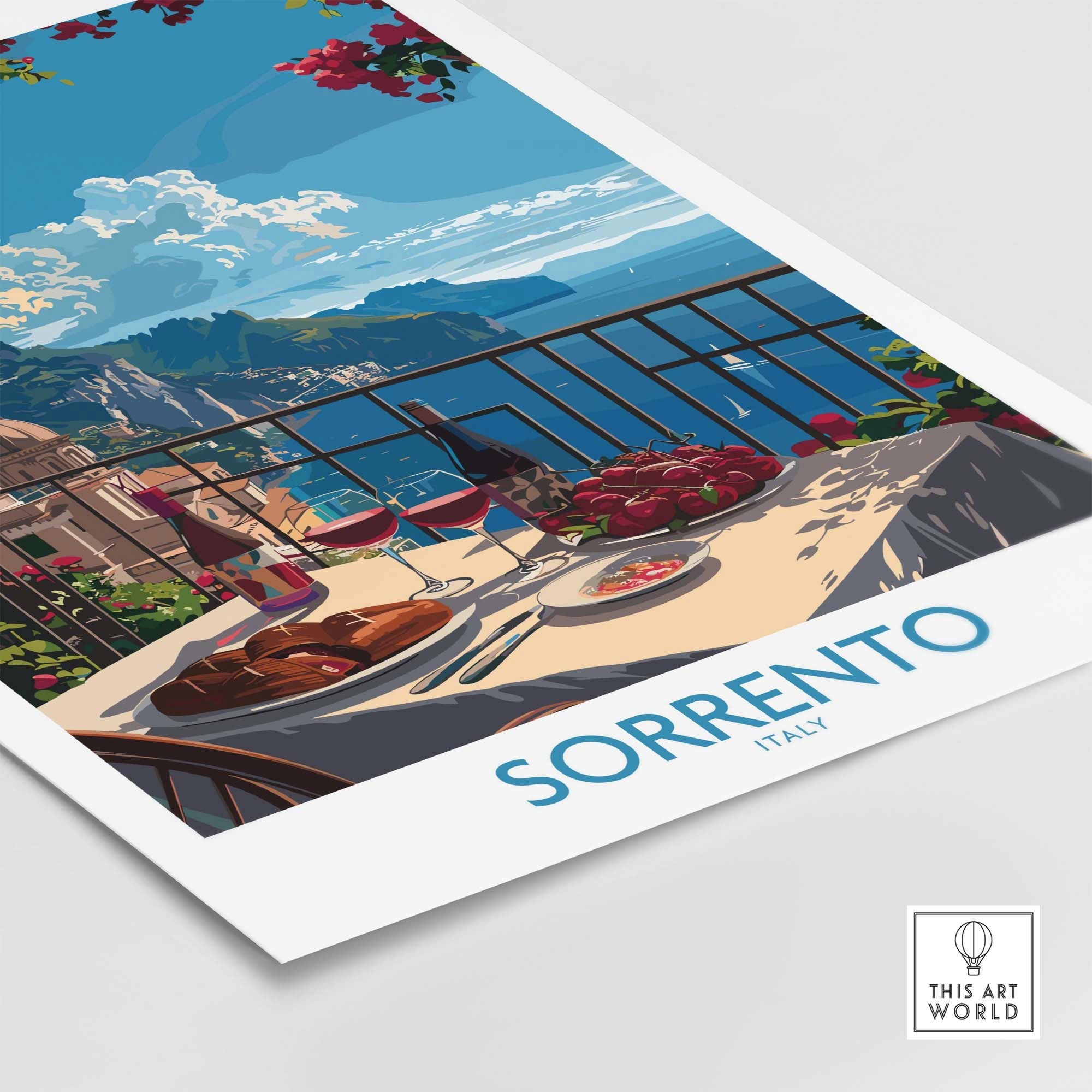 Sorrento Travel Poster