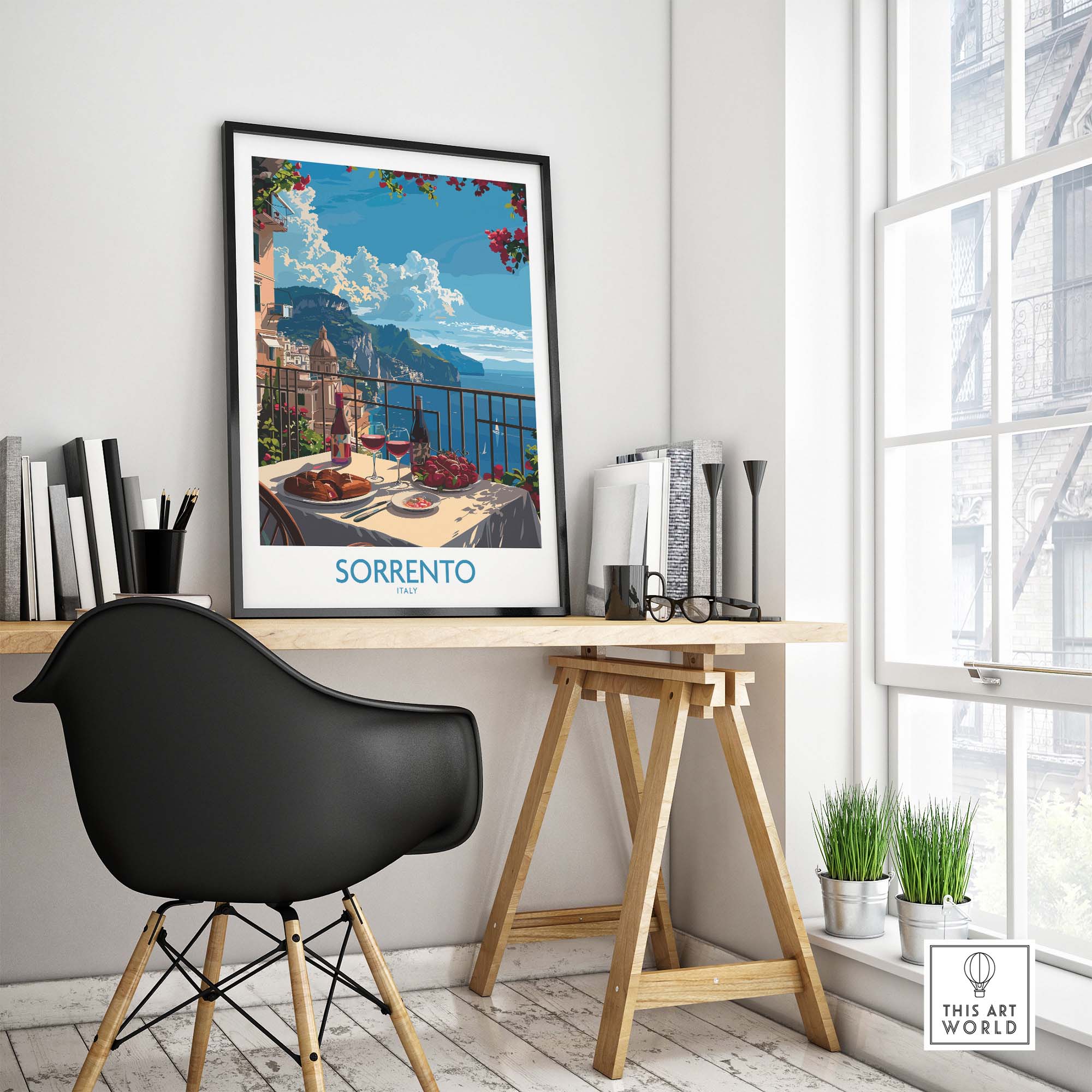 Sorrento Travel Poster